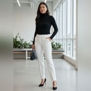 LAFAYETTE, KHAKI , CROP DRESS PANTS SIZE 14 W, EUC